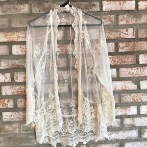 Lace cardigan